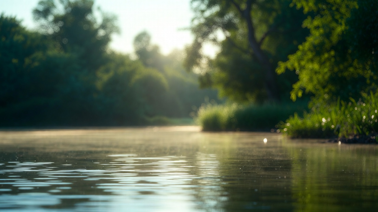 Rustig water in de natuur